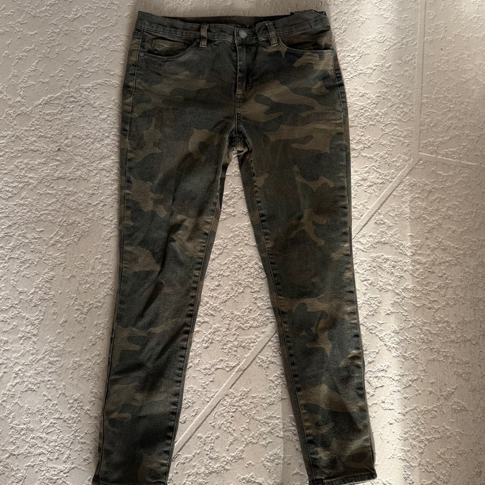 Blank NYC Camouflage Ankle Jeans